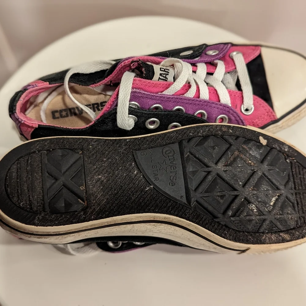 Converse All Star fashion sneakers women's size 8 Men size 6 - Picture 3 of 5